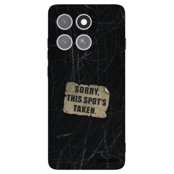 Picasee silikonový černý obal pro Motorola Edge 60 Pro - SORRY
