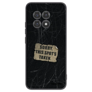 Picasee silikonový černý obal pro OnePlus 13R 5G - SORRY