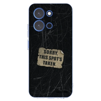 Picasee silikonový průhledný obal pro Xiaomi Redmi 15C 4G - SORRY