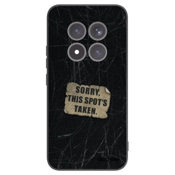 Picasee silikonový černý obal pro Xiaomi Redmi Note 15 Pro+ - SORRY
