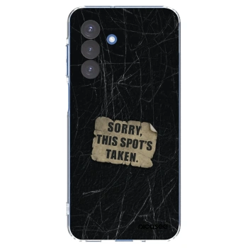 Picasee silikonový průhledný obal pro Samsung Galaxy A17 5G - SORRY