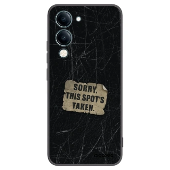 Picasee silikonový černý obal pro Vivo Y29s 5G - SORRY