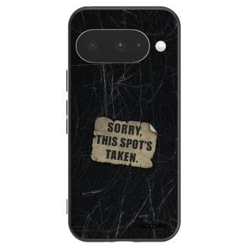 Picasee silikonový černý obal pro Google Pixel 10 - SORRY