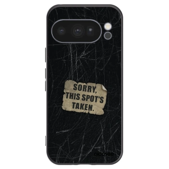 Picasee silikonový černý obal pro Google Pixel 10 Pro - SORRY