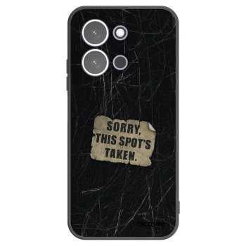 Picasee silikonový černý obal pro Xiaomi Redmi 15C 5G - SORRY