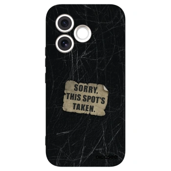Picasee silikonový černý obal pro Honor 600 Lite - SORRY