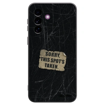 Picasee silikonový černý obal pro Samsung Galaxy A37 - SORRY