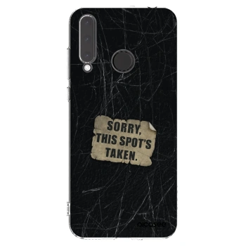 Picasee silikonový průhledný obal pro Honor 20 Lite - SORRY