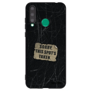 Picasee silikonový černý obal pro Honor 20 Lite - SORRY