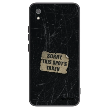 Picasee silikonový černý obal pro Xiaomi Redmi 7A - SORRY