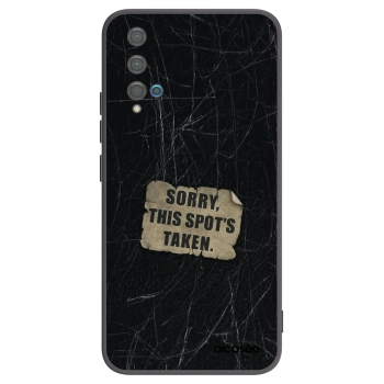 Picasee silikonový černý obal pro Huawei Nova 5T - SORRY