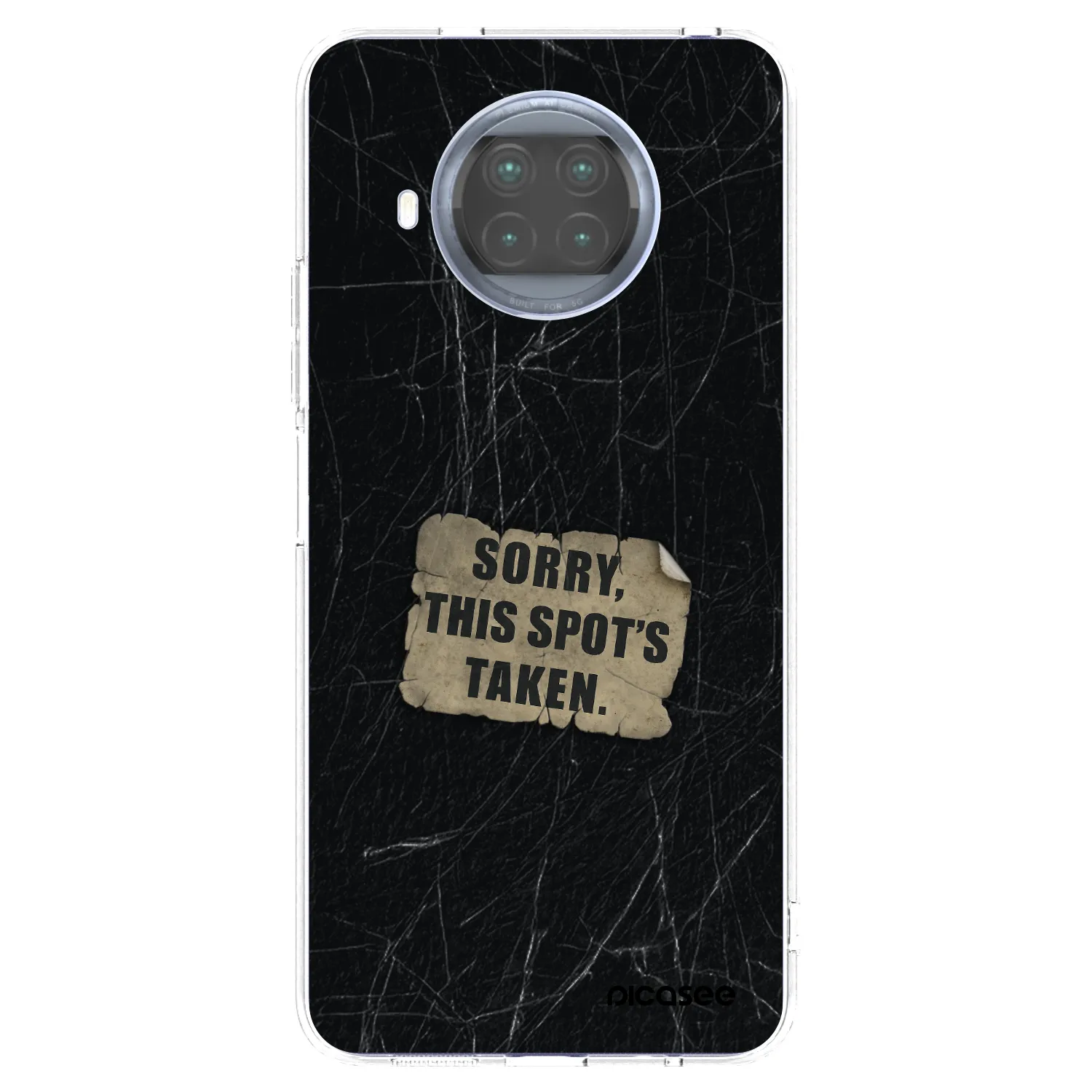 Picasee silikonový průhledný obal pro Xiaomi Mi 10T Lite - SORRY