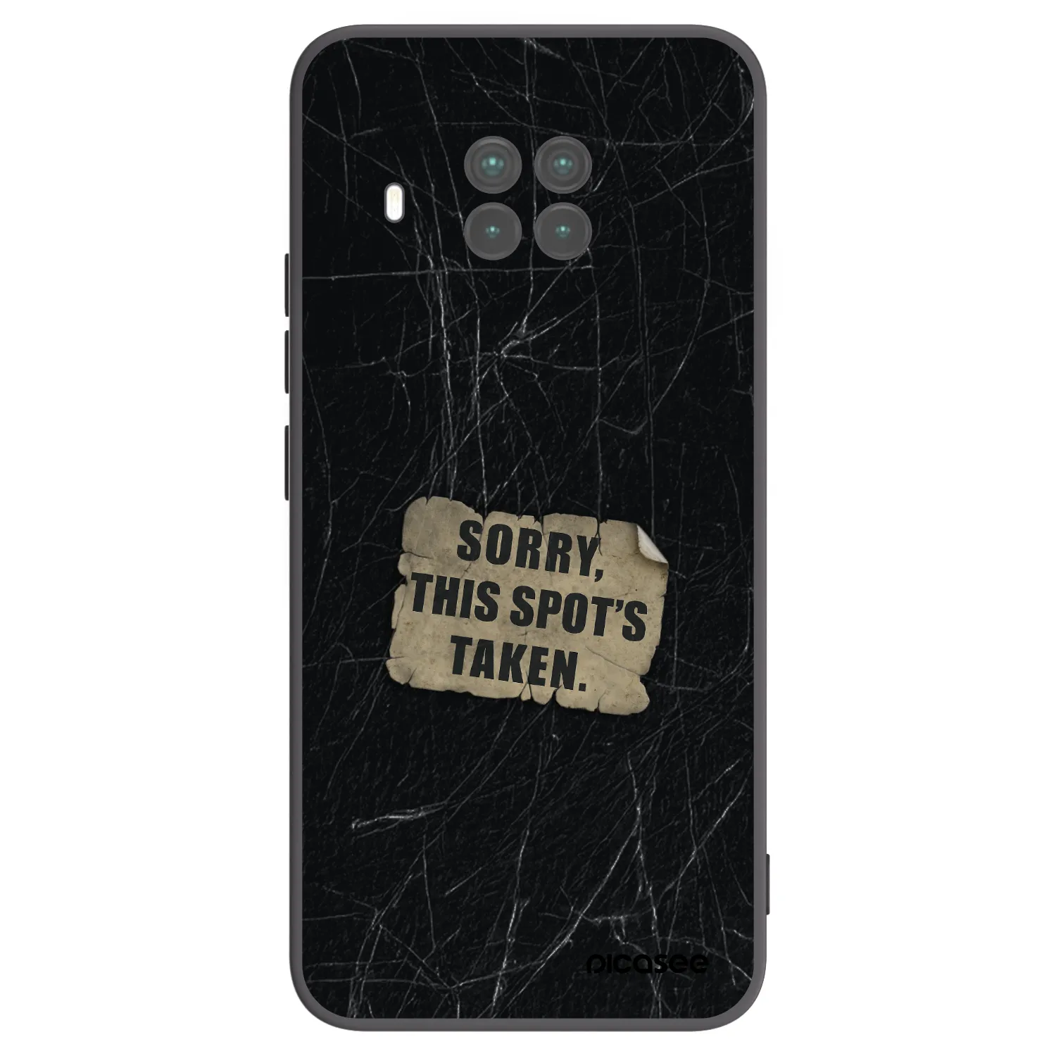 Picasee silikonový černý obal pro Xiaomi Mi 10T Lite - SORRY