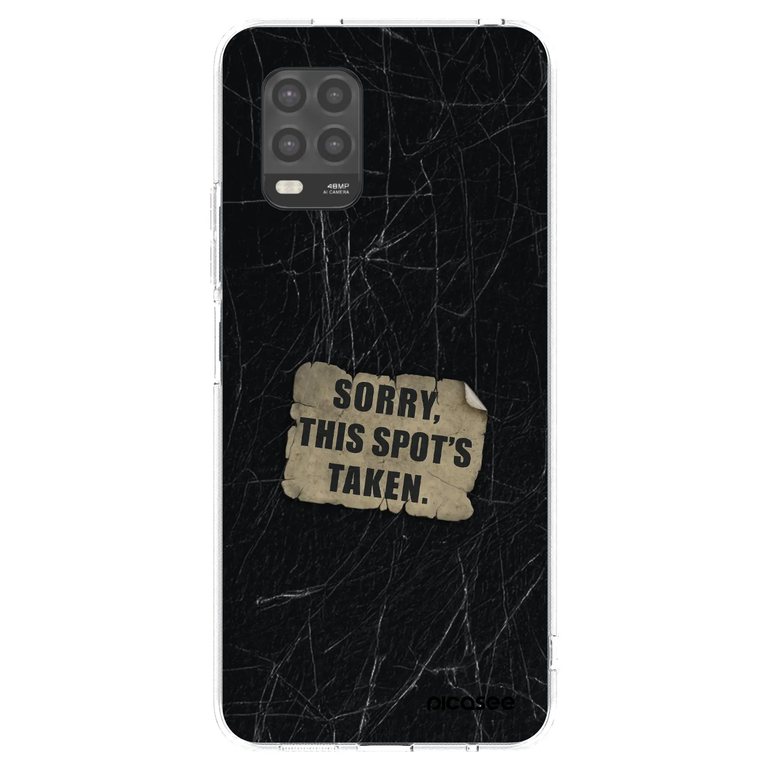 Picasee silikonový průhledný obal pro Xiaomi Mi 10 Lite - SORRY