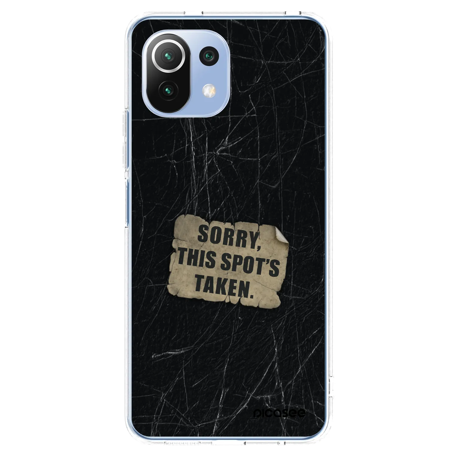 Picasee silikonový průhledný obal pro Xiaomi Mi 11 Lite - SORRY