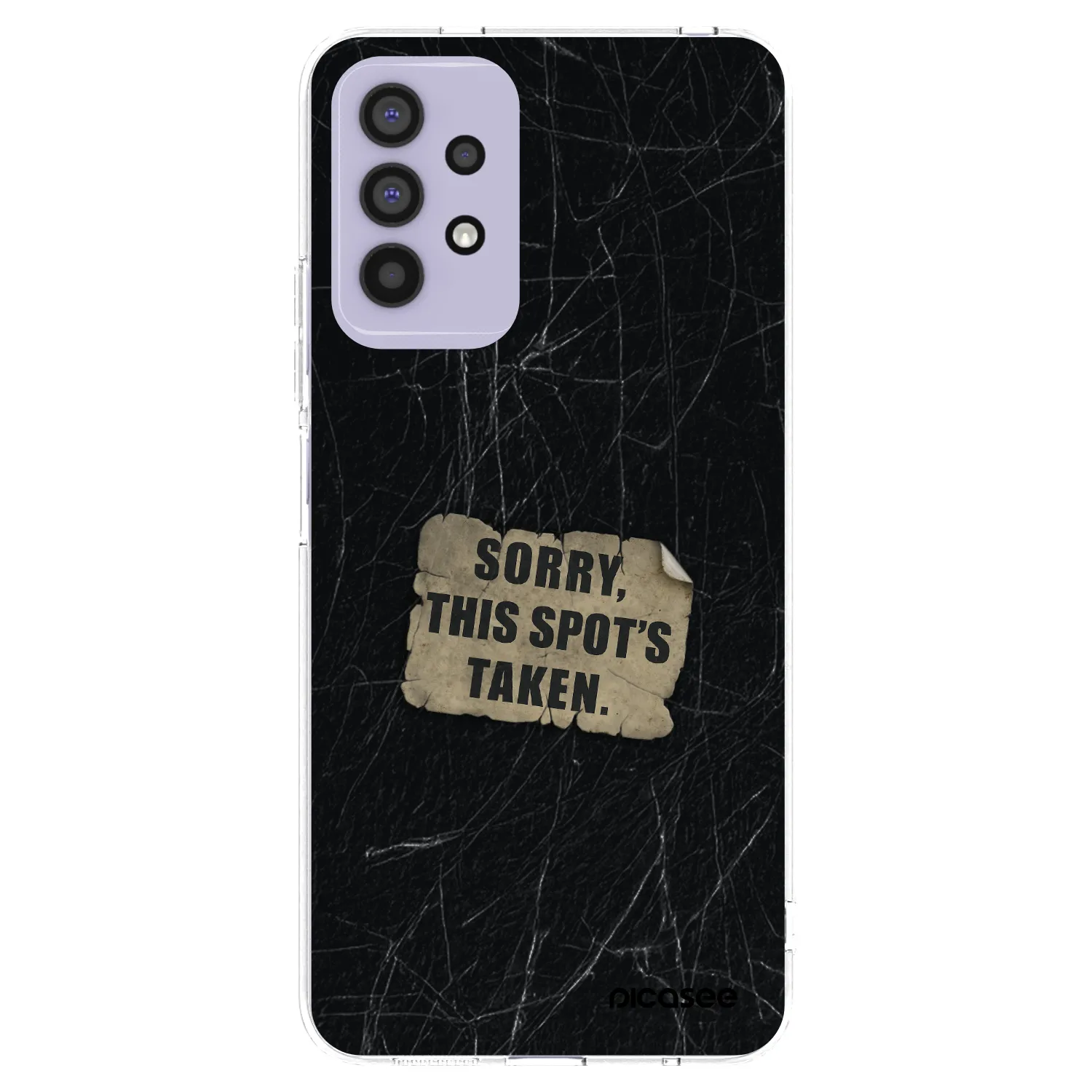 Picasee silikonový průhledný obal pro Samsung Galaxy A32 4G SM-A325F - SORRY