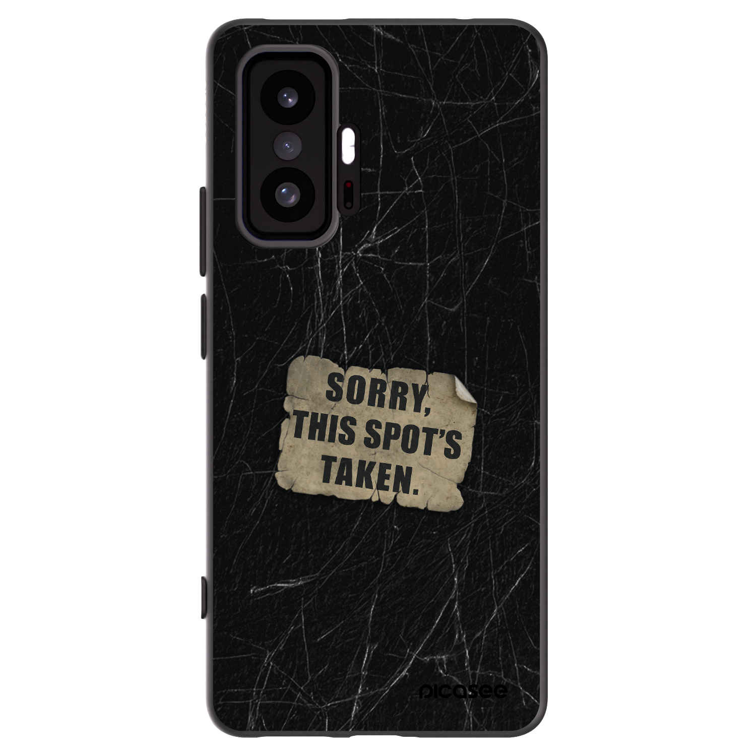 Picasee silikonový černý obal pro Xiaomi 11T - SORRY