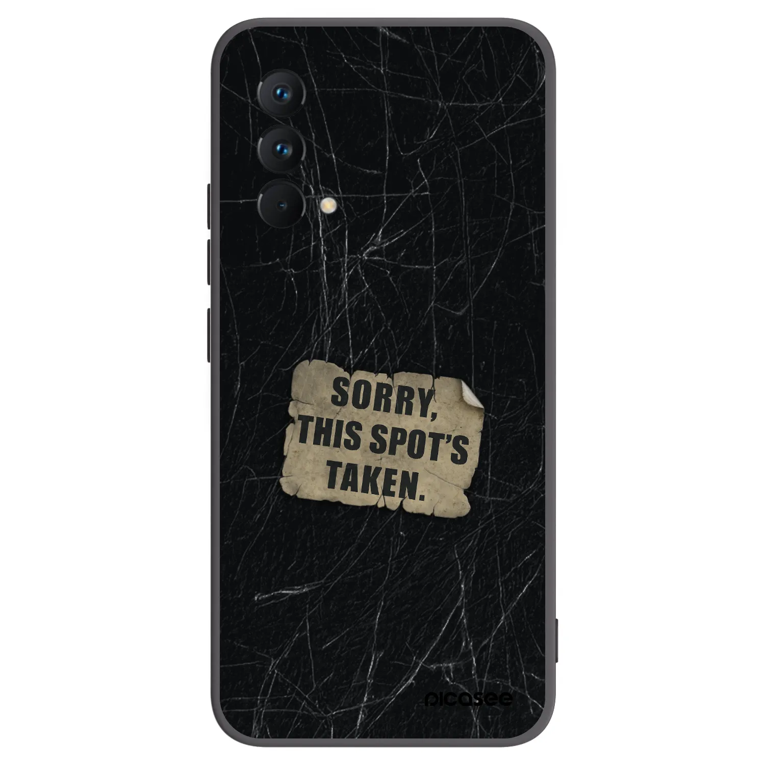 Picasee silikonový černý obal pro Realme GT Master Edition 5G - SORRY