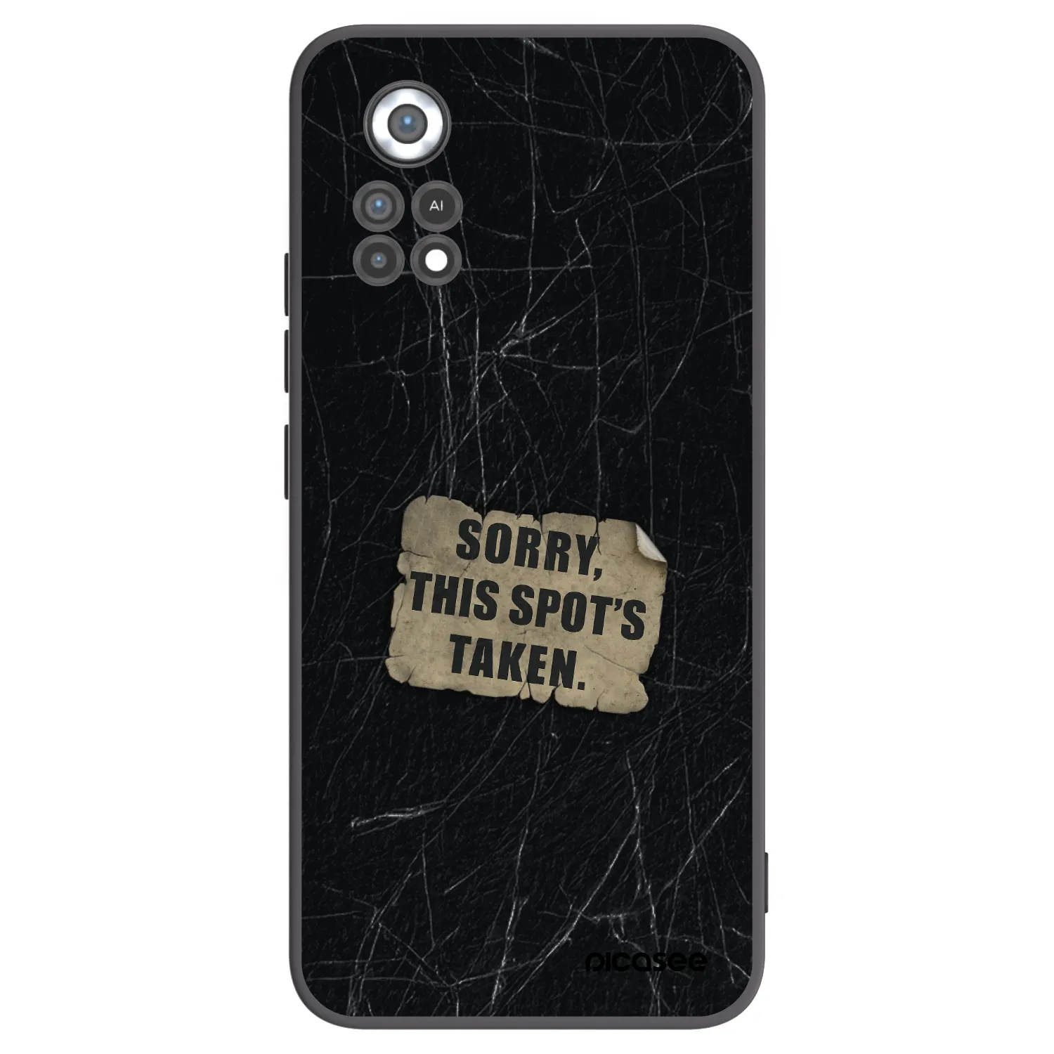 Picasee silikonový černý obal pro Xiaomi Poco X4 Pro 5G - SORRY
