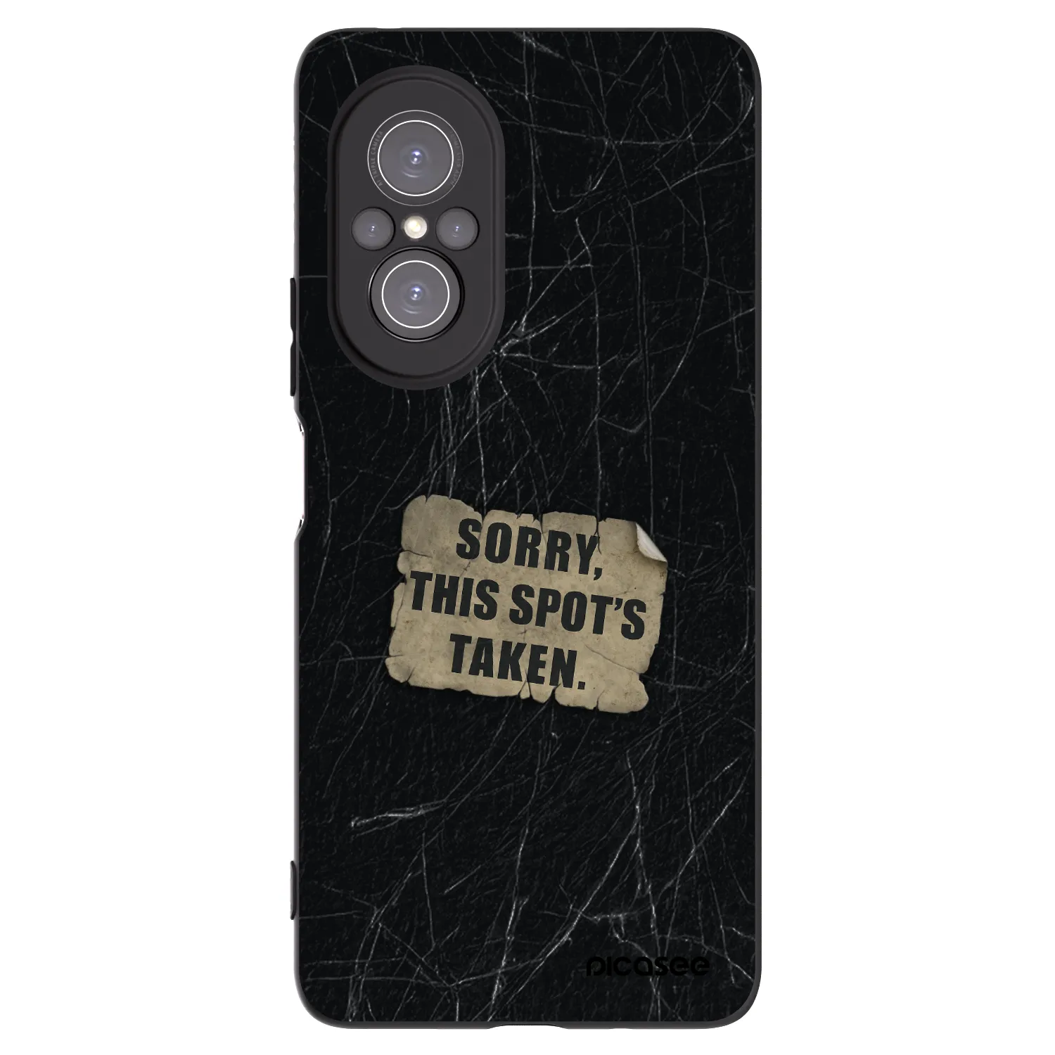 Picasee silikonový černý obal pro Huawei Nova 9 SE - SORRY