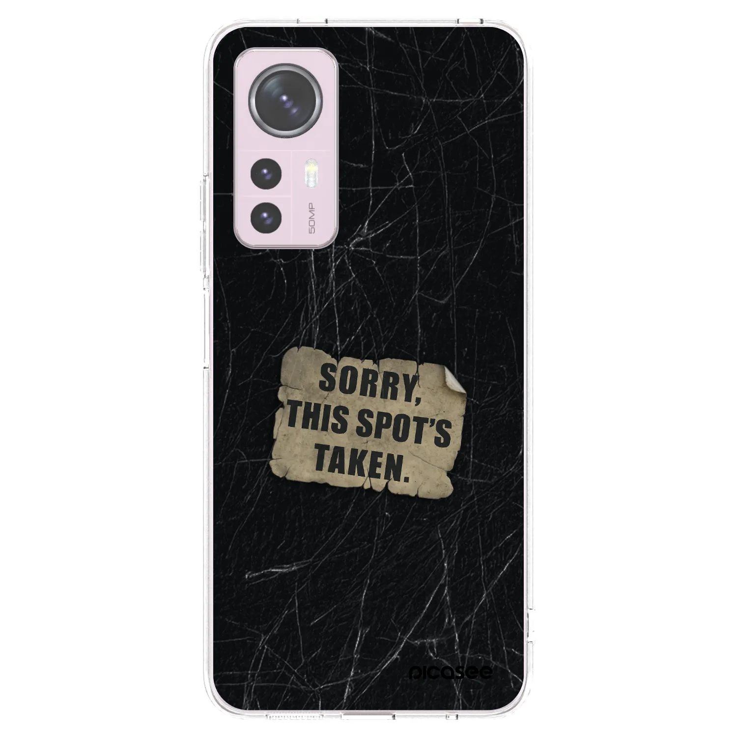 Picasee silikonový průhledný obal pro Xiaomi 12 - SORRY