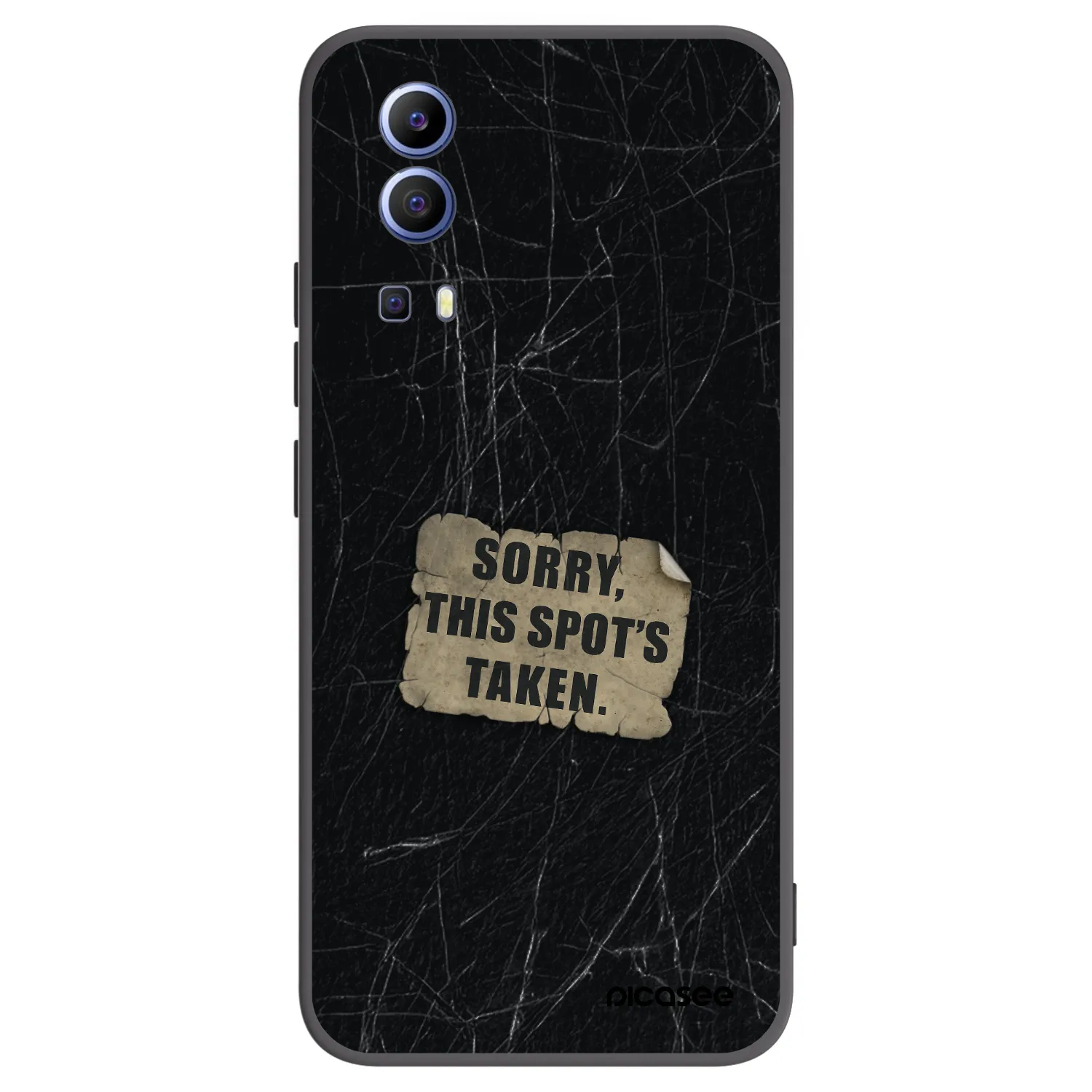 Picasee silikonový černý obal pro Vivo Y52 5G - SORRY
