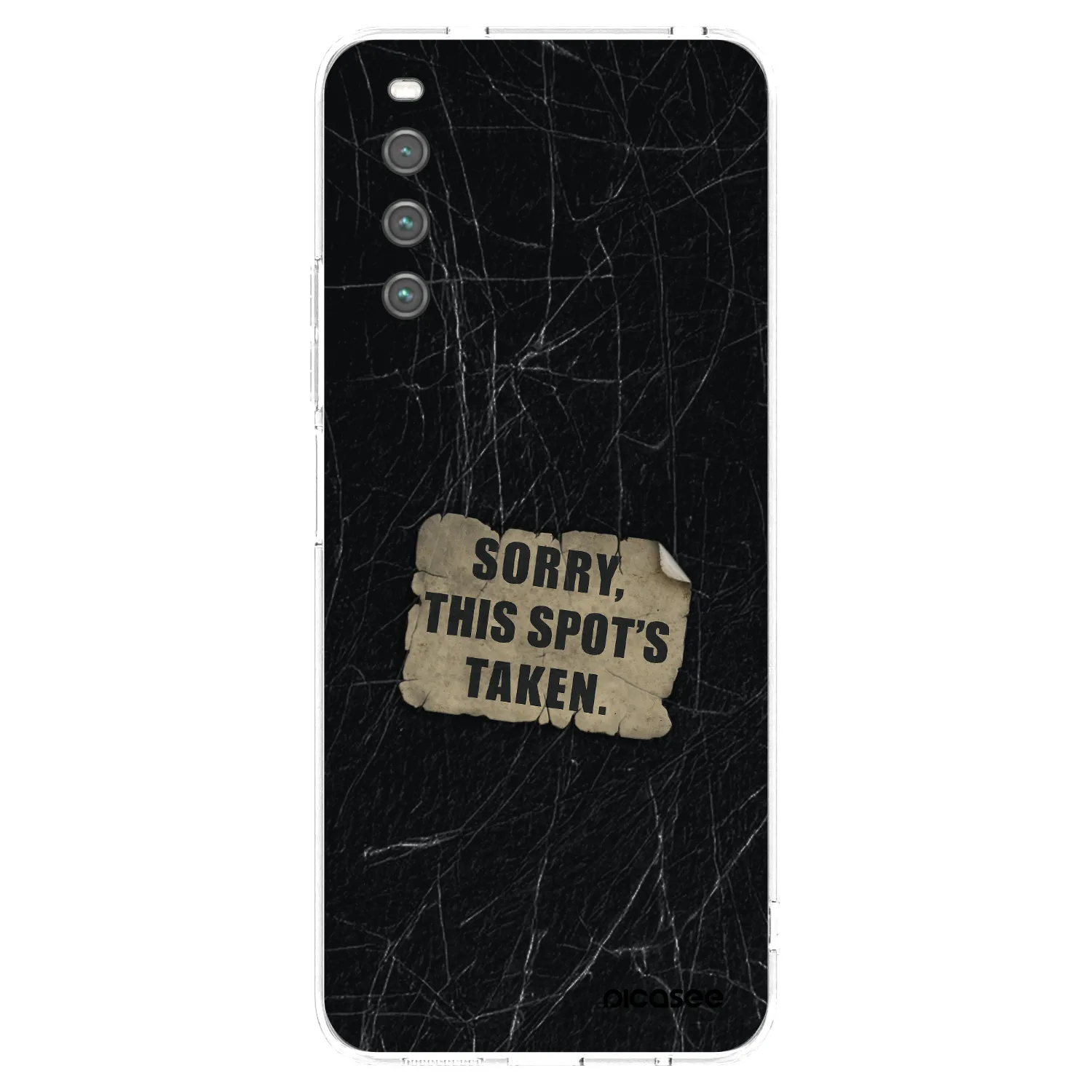 Picasee silikonový průhledný obal pro Sony Xperia 10 IV 5G - SORRY
