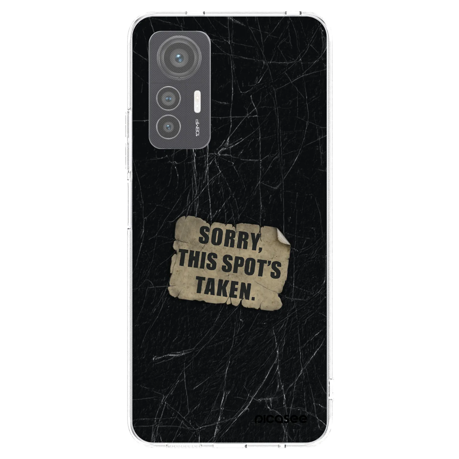 Picasee silikonový průhledný obal pro Xiaomi 12 Lite - SORRY