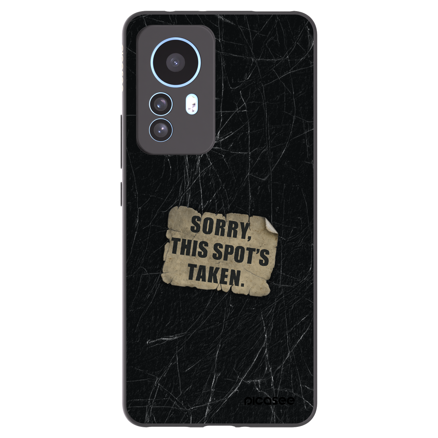 Picasee silikonový černý obal pro Xiaomi 12T Pro - SORRY