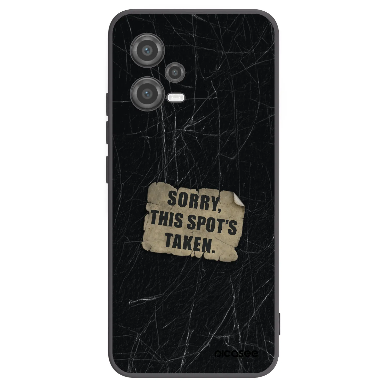Picasee silikonový černý obal pro Xiaomi Poco X5 - SORRY