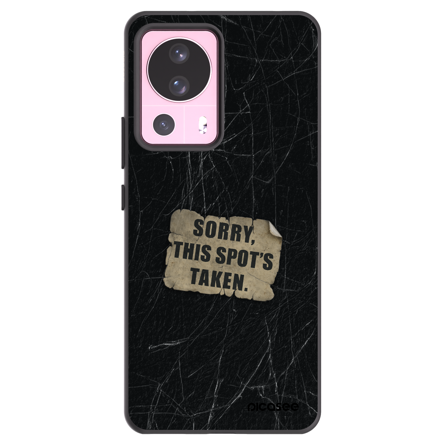 Picasee silikonový černý obal pro Xiaomi 13 Lite - SORRY