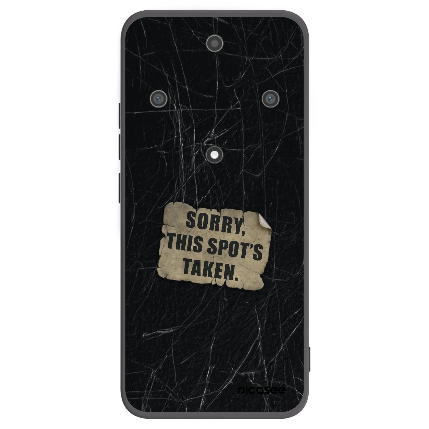 Picasee silikonový černý obal pro Honor Magic5 Lite 5G - SORRY