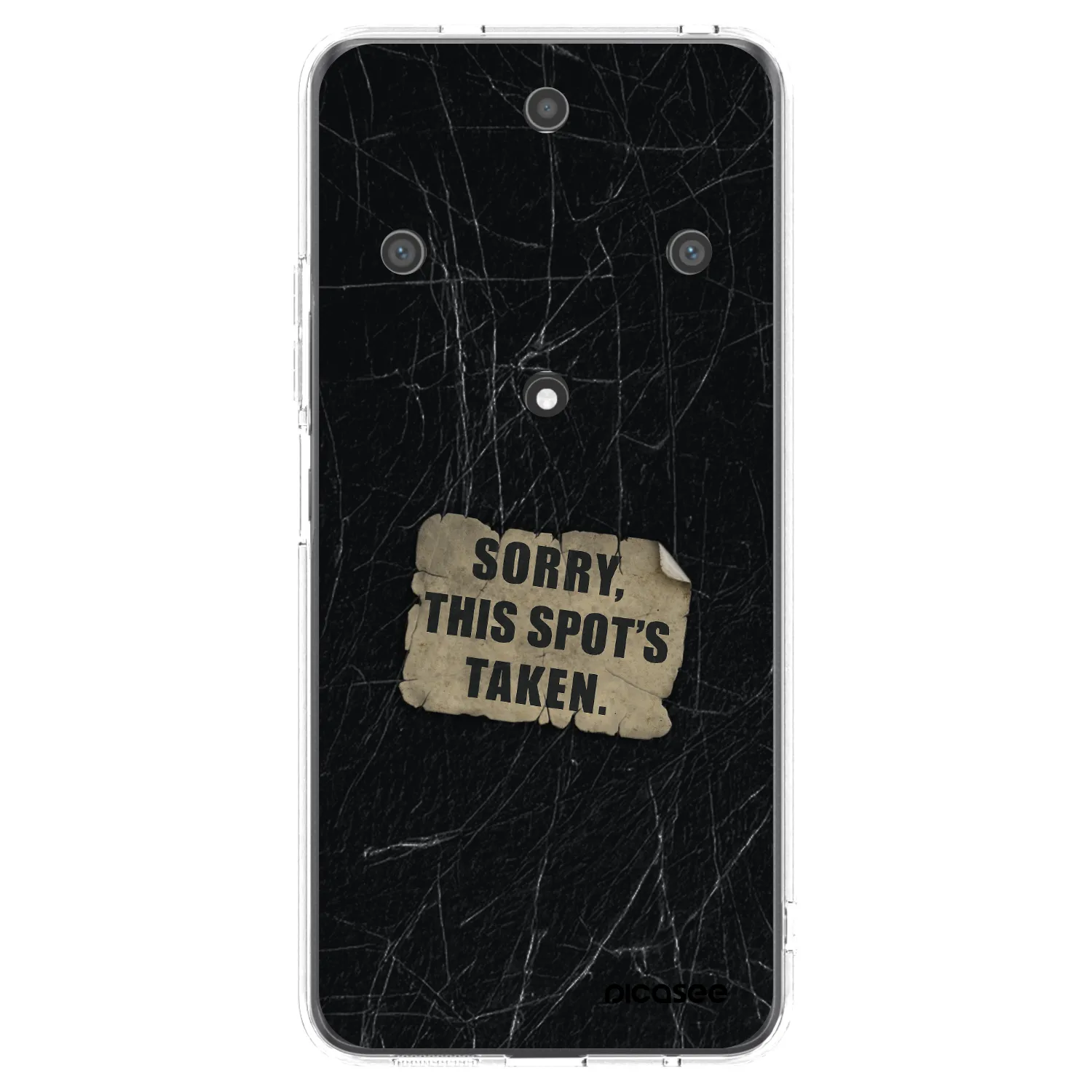 Picasee silikonový průhledný obal pro Honor Magic5 Lite 5G - SORRY