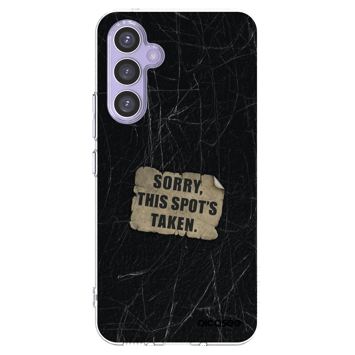 Picasee silikonový průhledný obal pro Samsung Galaxy A54 5G A546B - SORRY