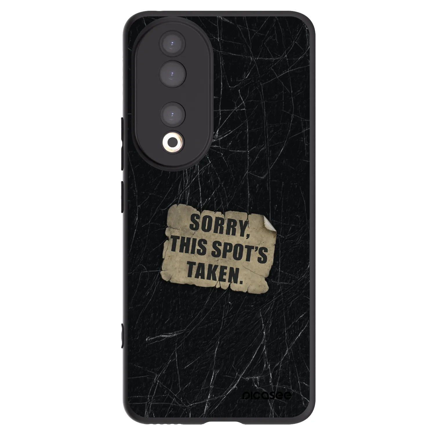 Picasee silikonový černý obal pro Honor 90 5G - SORRY