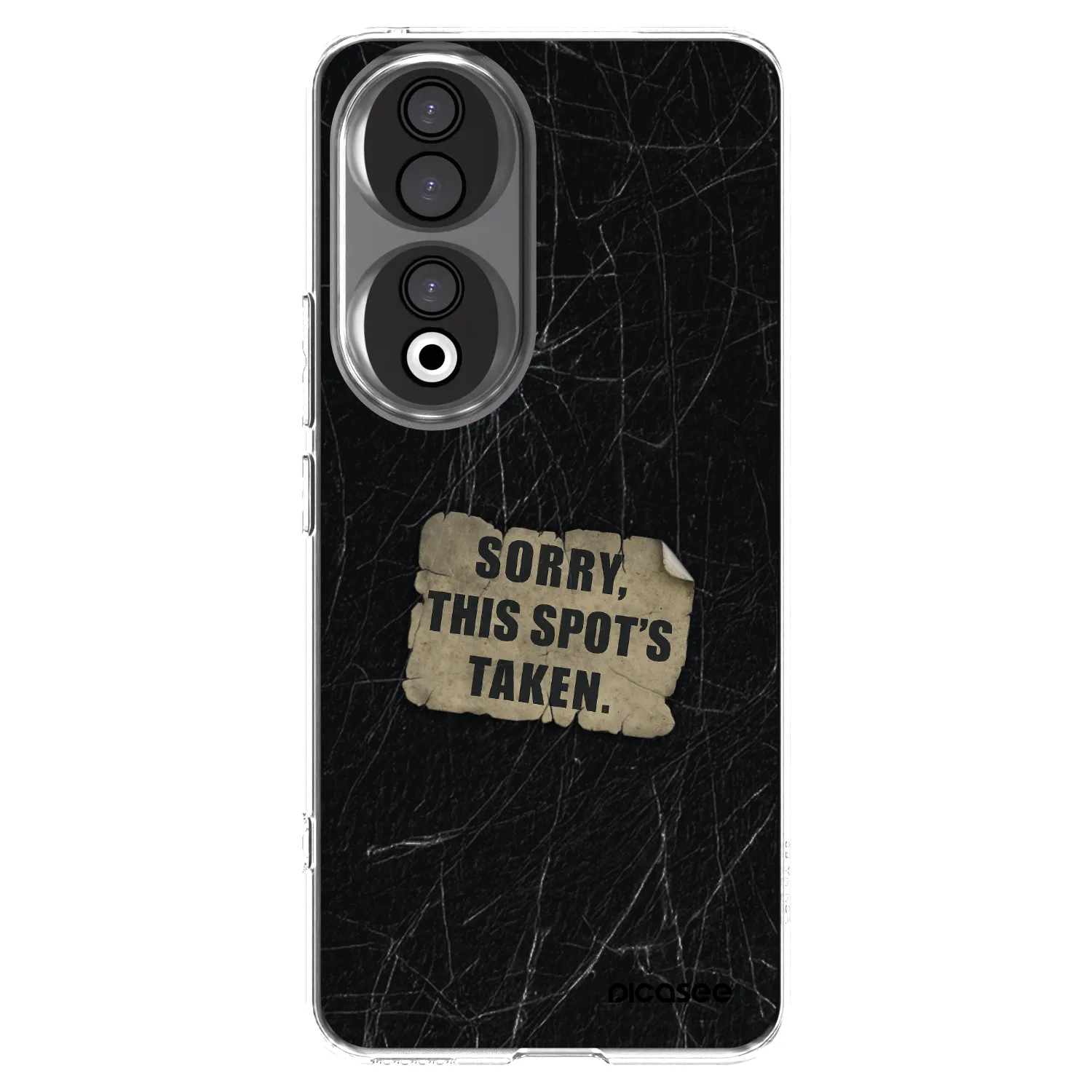 Picasee silikonový průhledný obal pro Honor 90 5G - SORRY