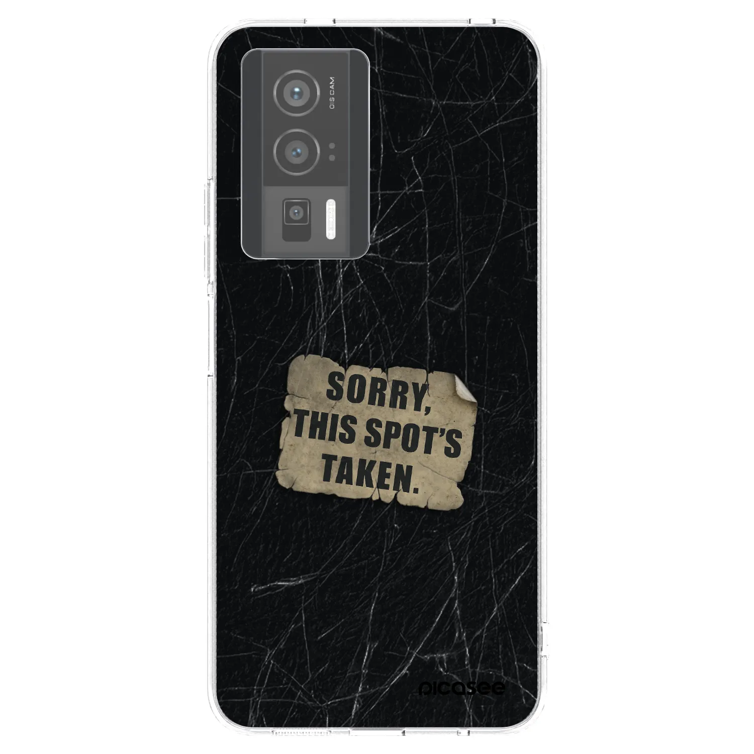 Picasee silikonový průhledný obal pro Xiaomi Poco F5 Pro 5G - SORRY