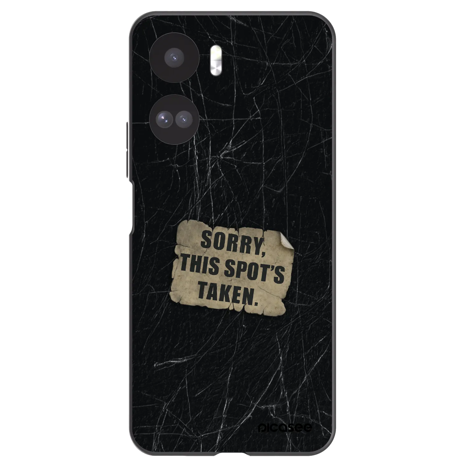 Picasee silikonový černý obal pro Honor 90 Lite 5G - SORRY