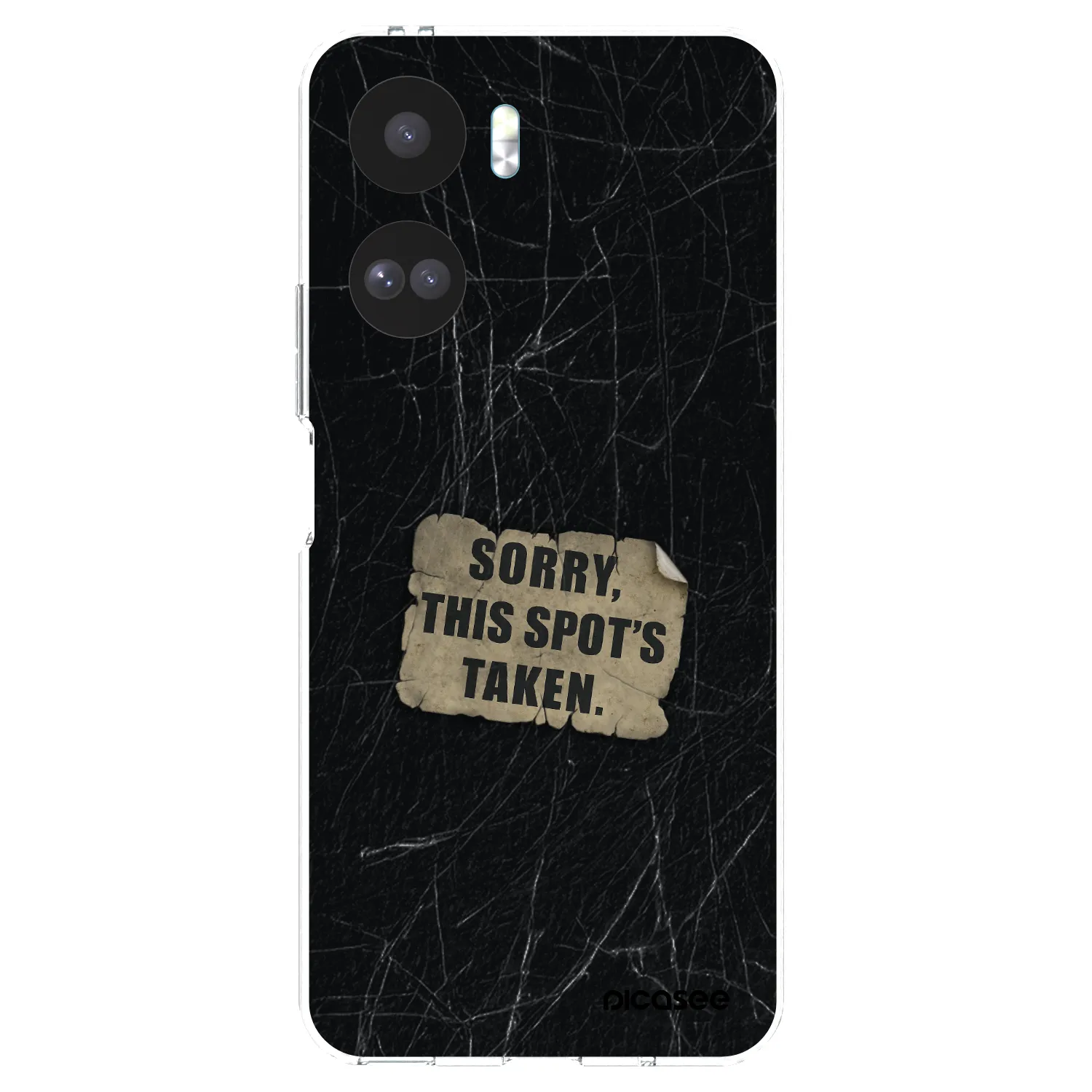 Picasee silikonový průhledný obal pro Honor 90 Lite 5G - SORRY