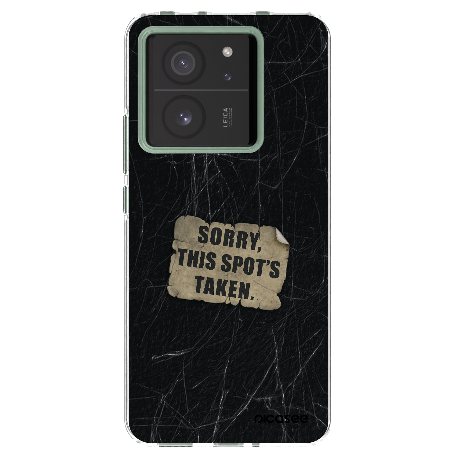 Picasee silikonový průhledný obal pro Xiaomi 13T - SORRY
