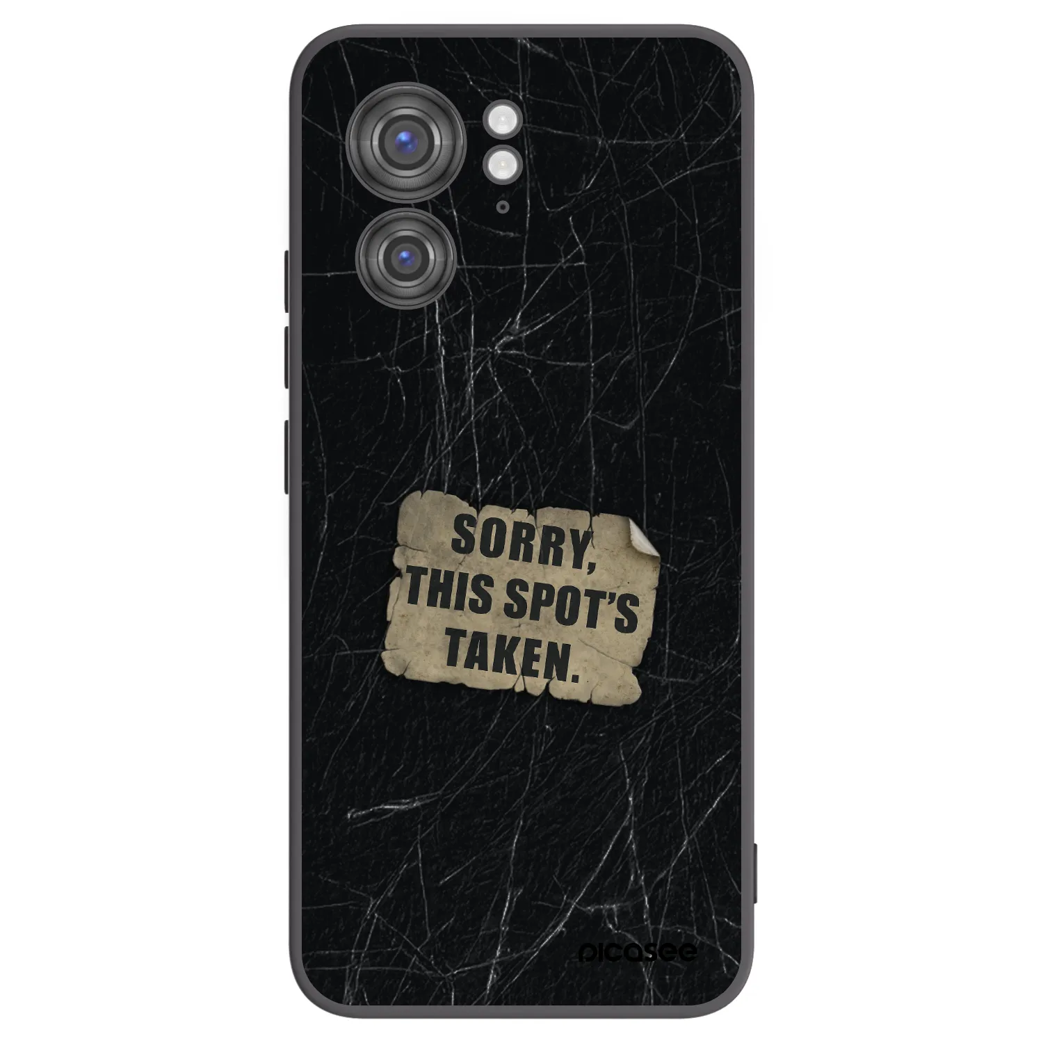 Picasee silikonový černý obal pro Motorola Edge 40 - SORRY