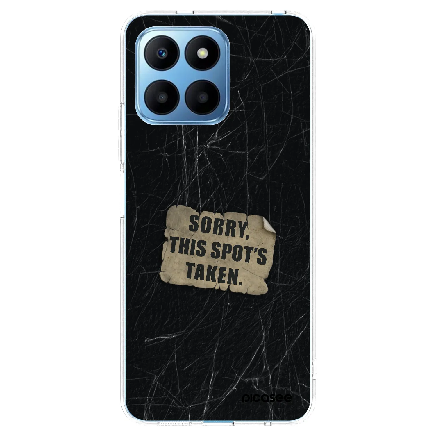 Picasee silikonový průhledný obal pro Honor 70 Lite - SORRY