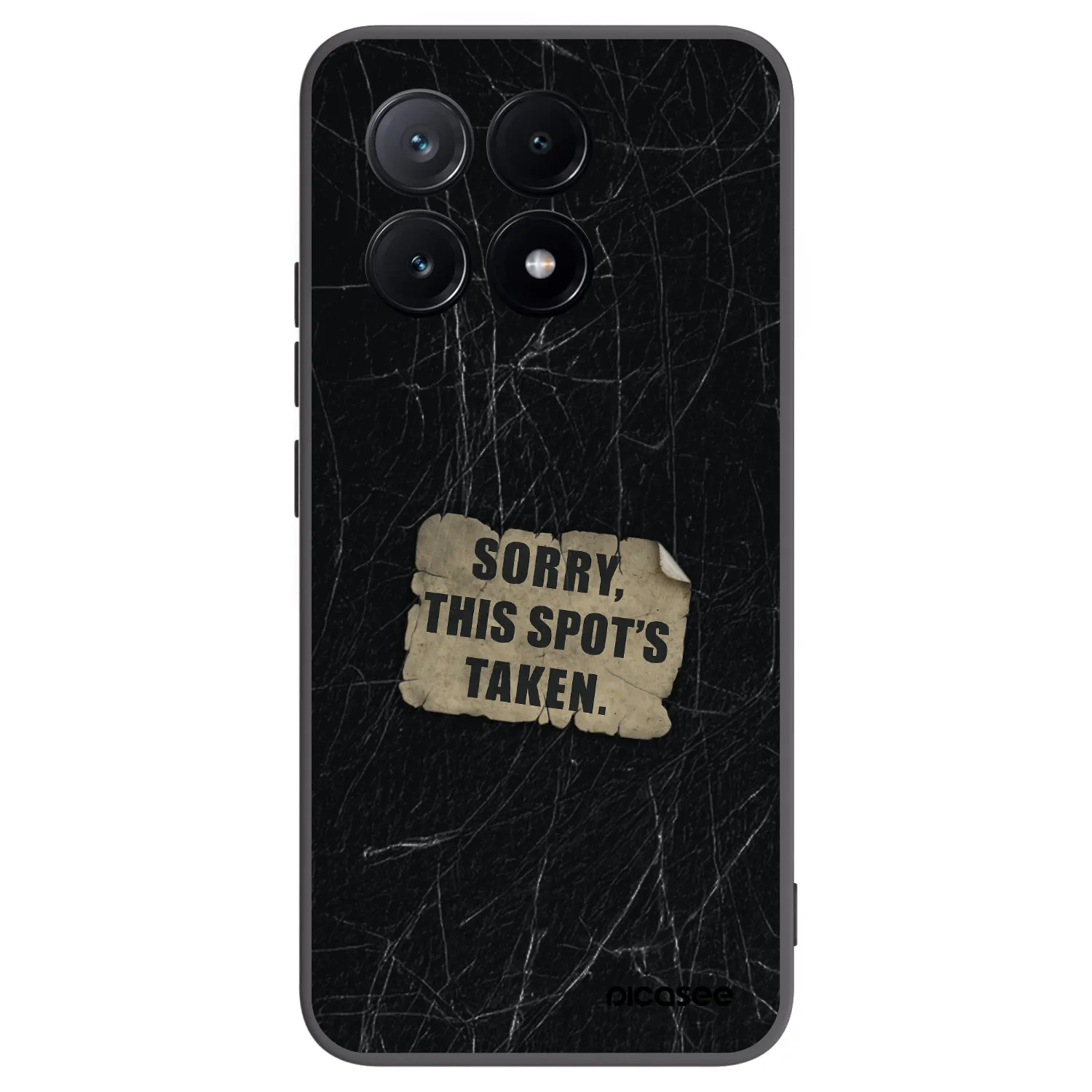 Picasee silikonový černý obal pro Xiaomi Poco X6 Pro - SORRY