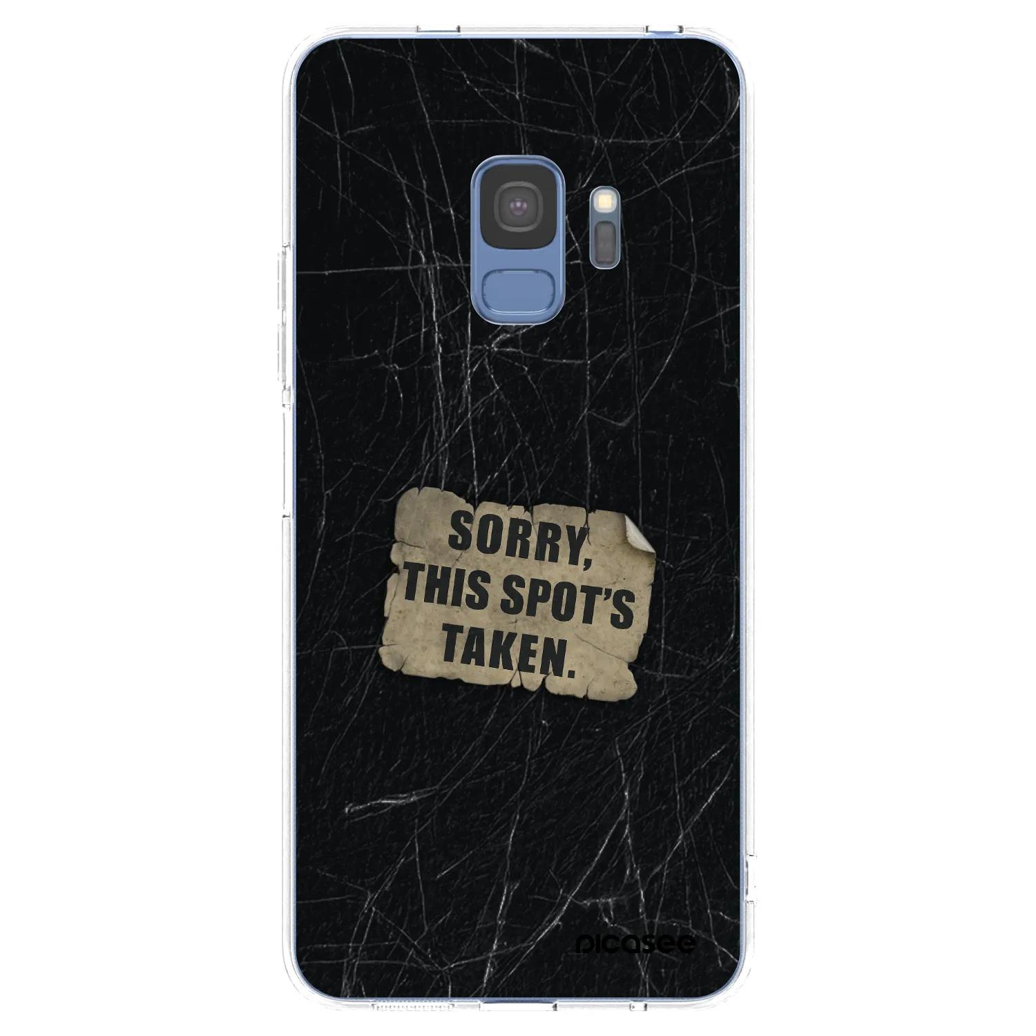 Picasee silikonový průhledný obal pro Samsung Galaxy S9 G960F - SORRY