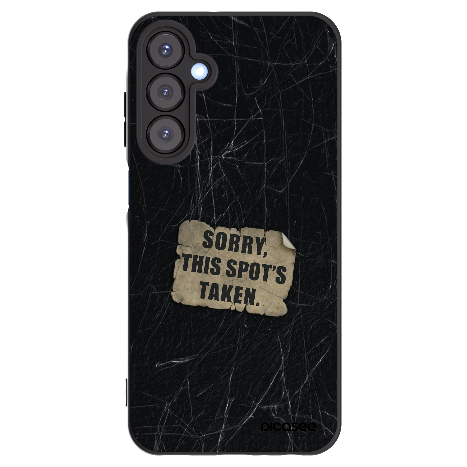 Picasee silikonový černý obal pro Samsung Galaxy A25 A256B 5G - SORRY