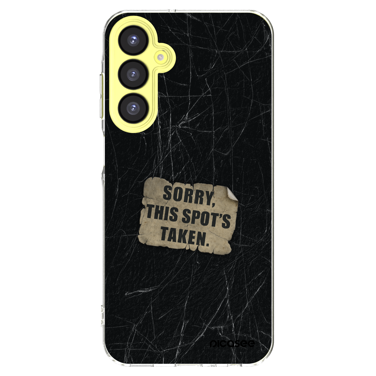 Picasee silikonový průhledný obal pro Samsung Galaxy A25 A256B 5G - SORRY