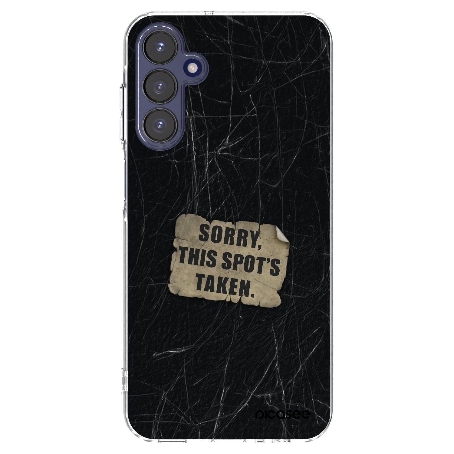 Picasee silikonový průhledný obal pro Samsung Galaxy A15 A155F 4G - SORRY