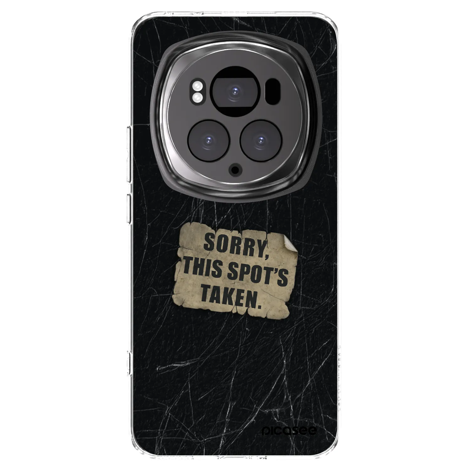 Picasee silikonový průhledný obal pro Honor Magic6 Pro - SORRY
