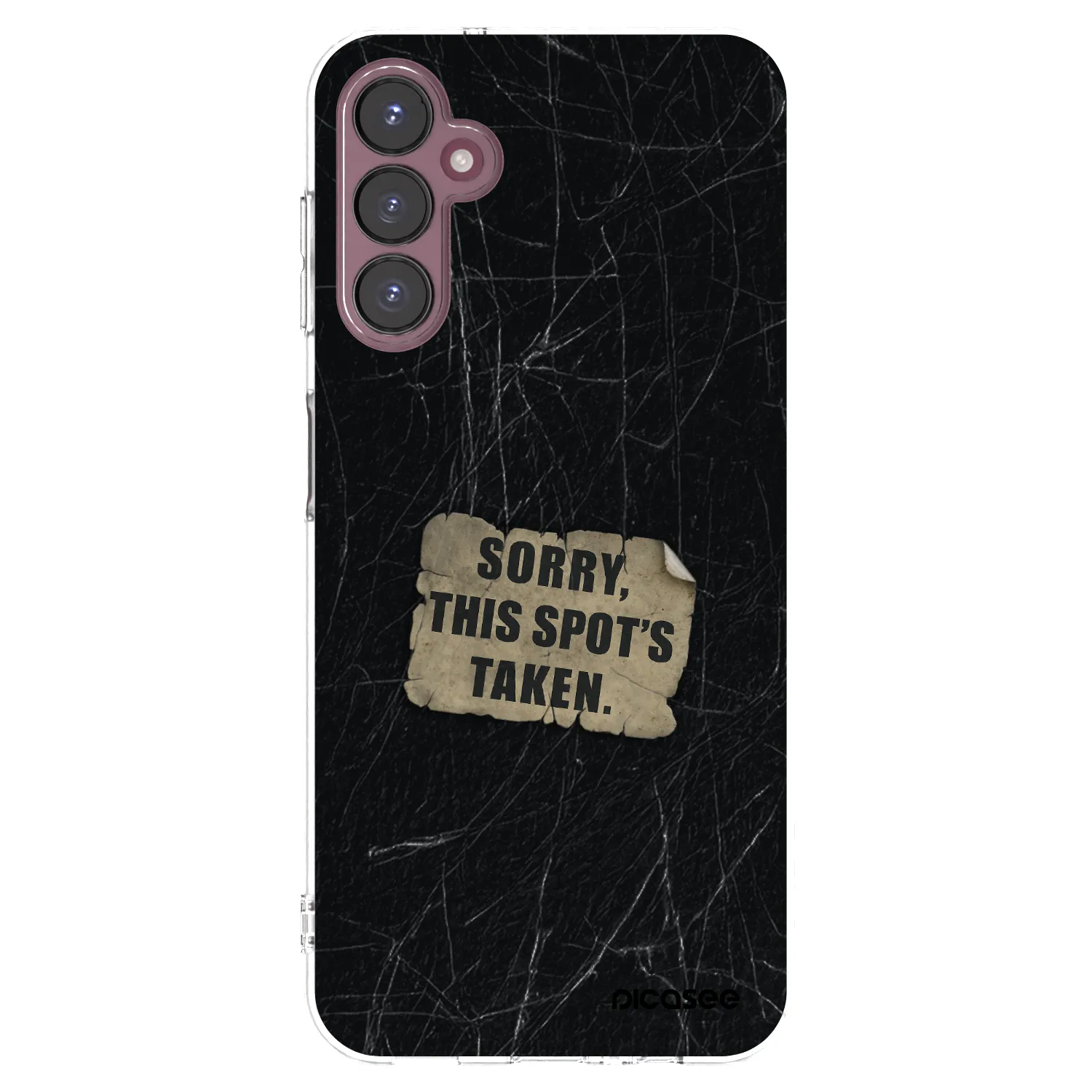 Picasee silikonový průhledný obal pro Samsung Galaxy A05s A057G - SORRY