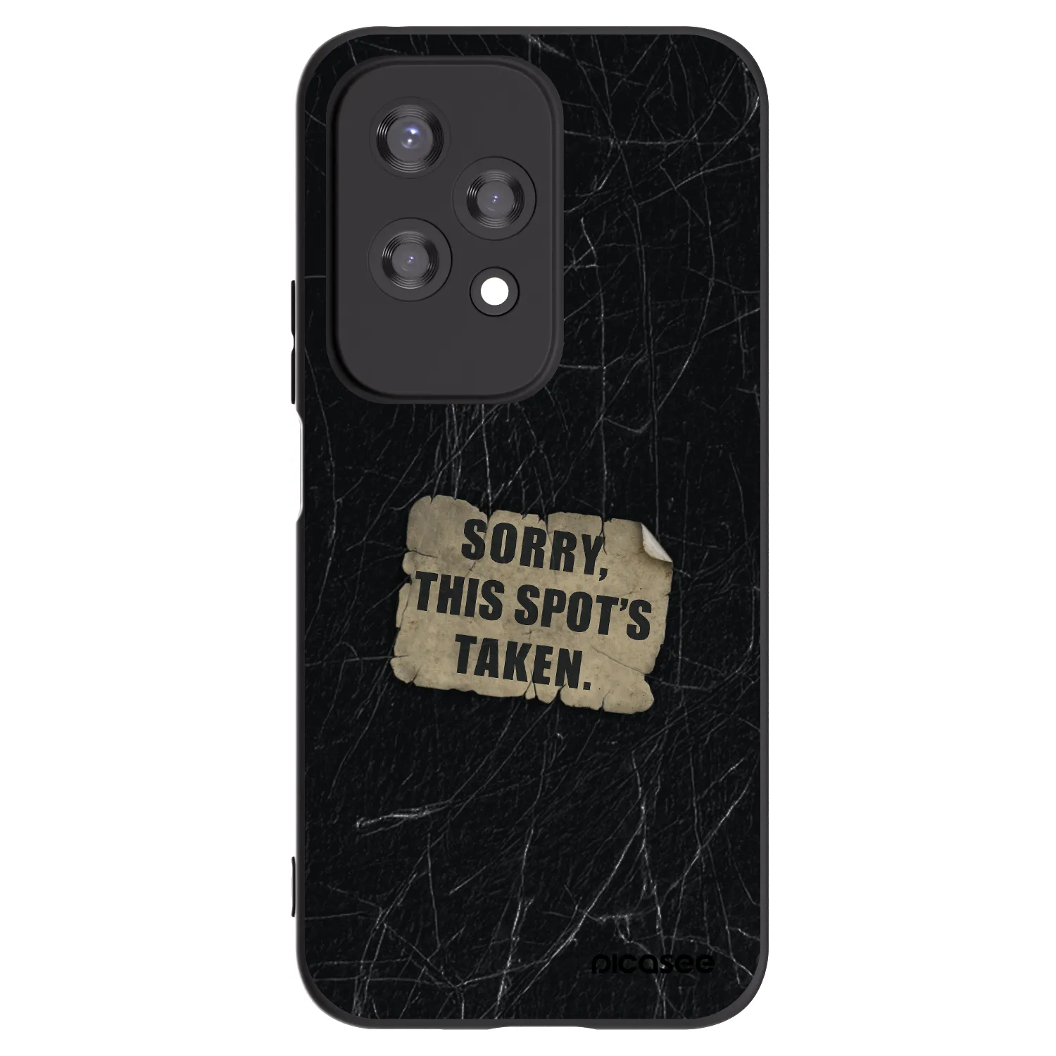Picasee silikonový černý obal pro Honor 200 Lite - SORRY
